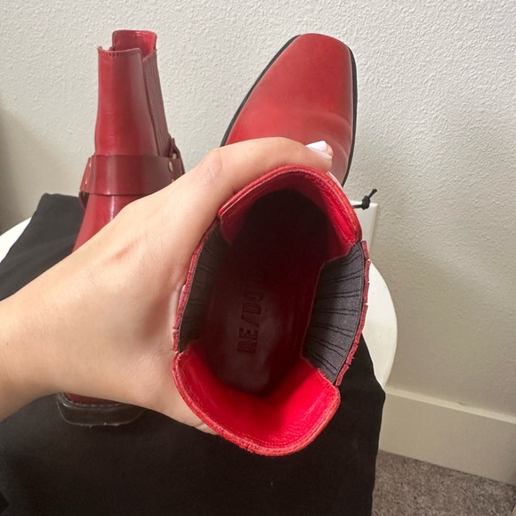 Re/Done Short Cavalry Boot - Picture 6 of 7